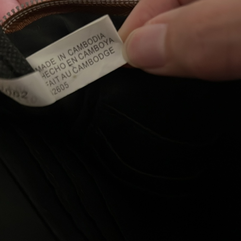 Brown Bag with 3 Zippers - Picture 4 of 6